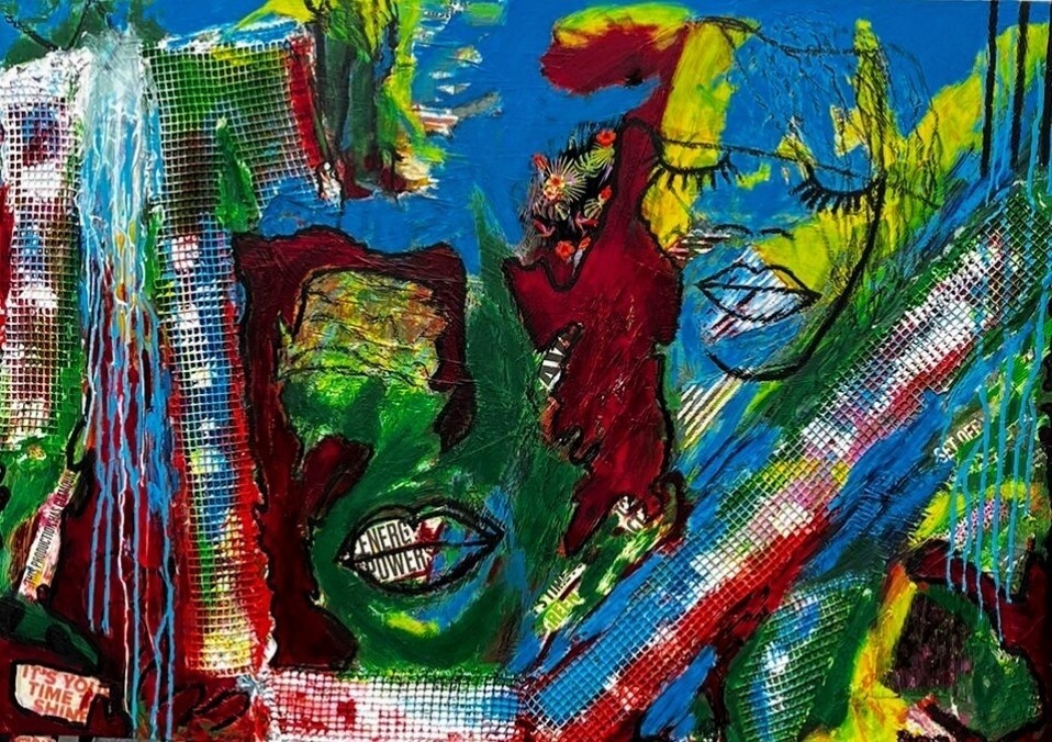 African inspired art